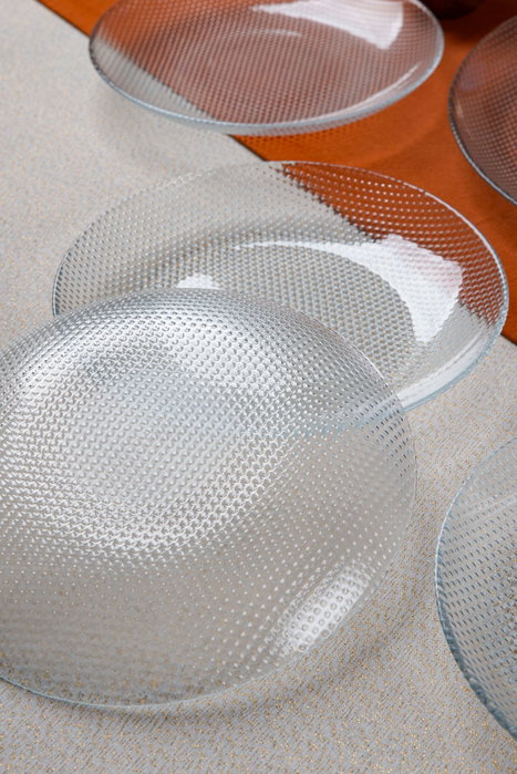 Hermia Set de Servir Pasteles Elisa 7 de Vidrio Transparente, 7 Piezas Hermia Set de Servir Pasteles Elisa 7 de Vidrio Transparente, 7 Piezas